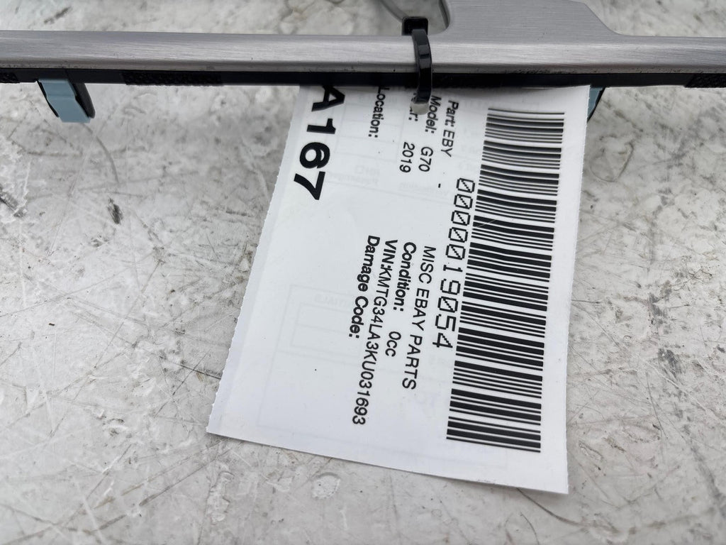 19-21 Genesis G70 Center Console Gear Selector Shifter Trim Panel Bezel Oem