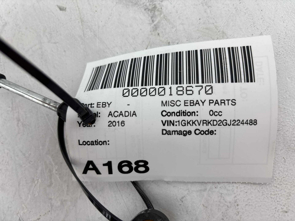 07-16 Gmc Acadia 3.6L Gas Engine Motor Automatic Transmission Shifter Cable Oem