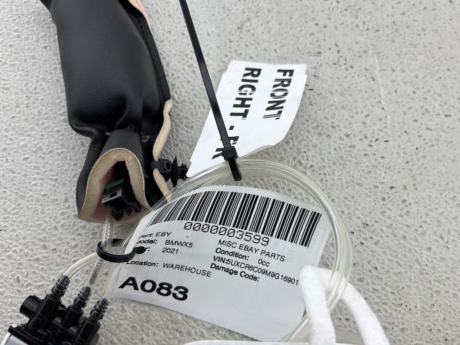 20-24 Bmw X5 Front Right Seat Lumbar Support 52107473983 Oem