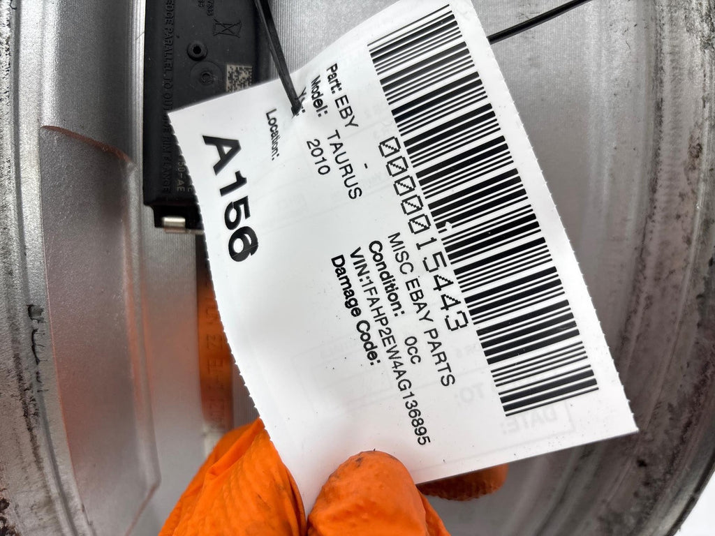 10-12 Ford Taurus Wheel 18X7 1/2 Aluminum 10 Spoke Painted Silver Bg1Z1007A