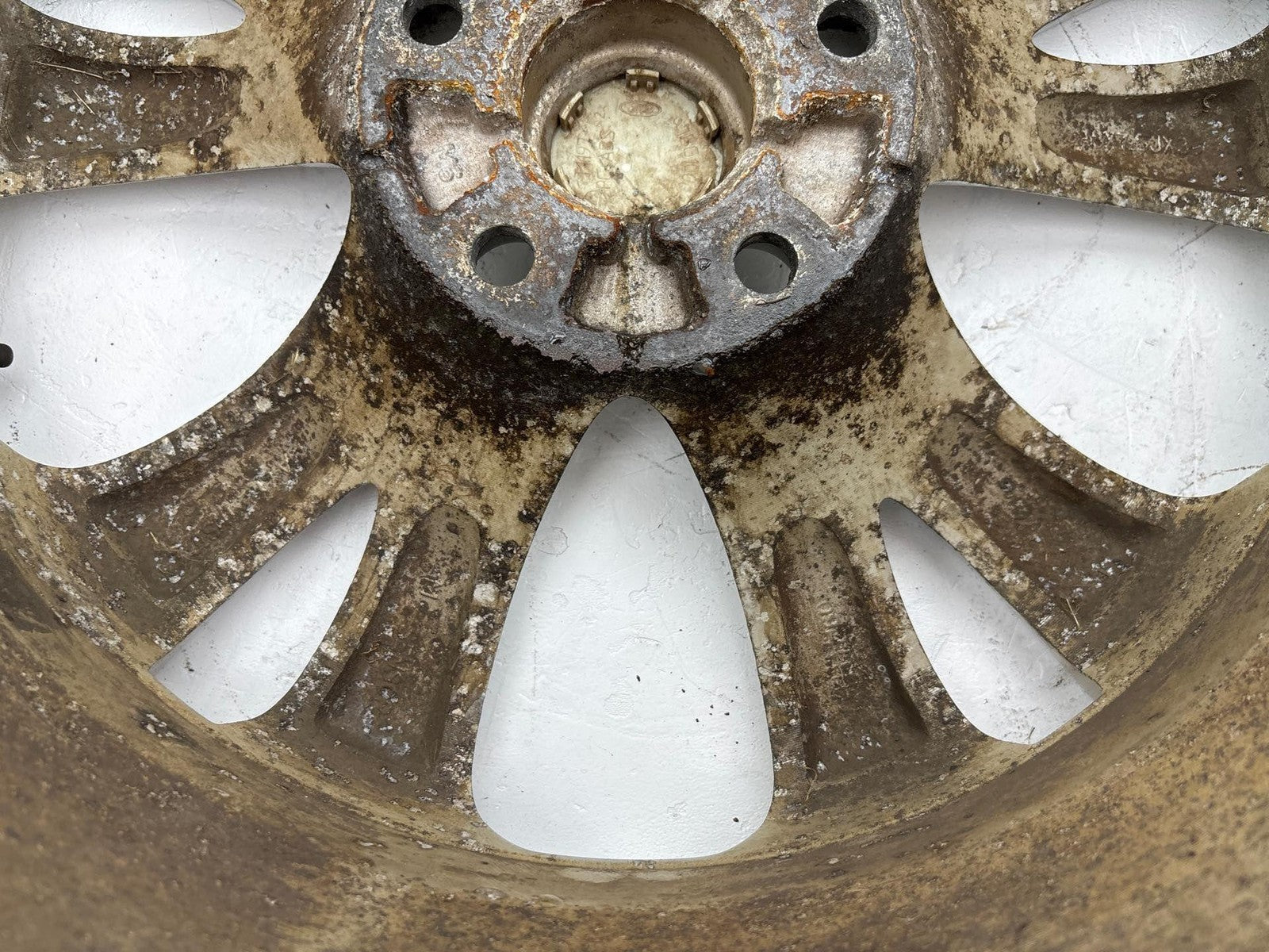 10-12 Ford Taurus Wheel 18X7 1/2 Aluminum 10 Spoke Painted Silver Bg1Z1007A