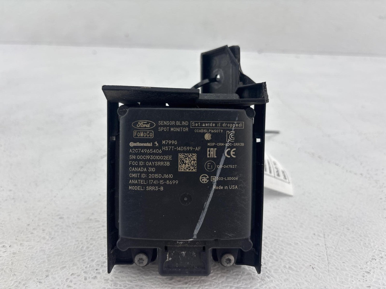 17-20 Ford Fusion Oem Driver Left Blind Spot Radar Module Hs7T14D599Af