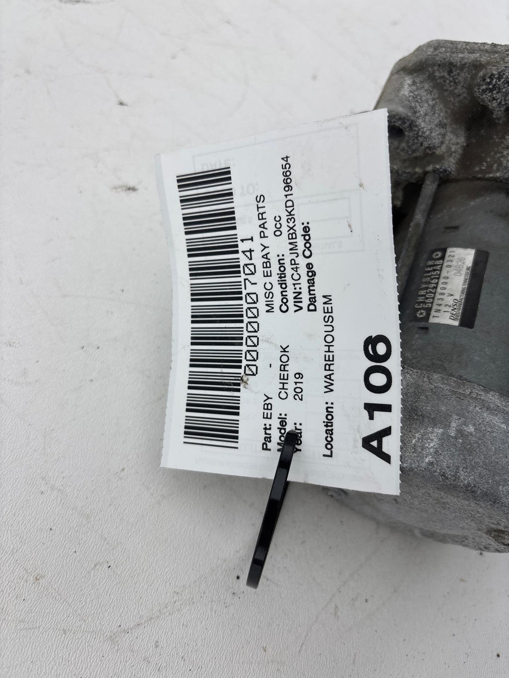 19-20-21-22-23 Jeep Cherokee 3.2L Engine Starter Motor 56029615Ab Oem