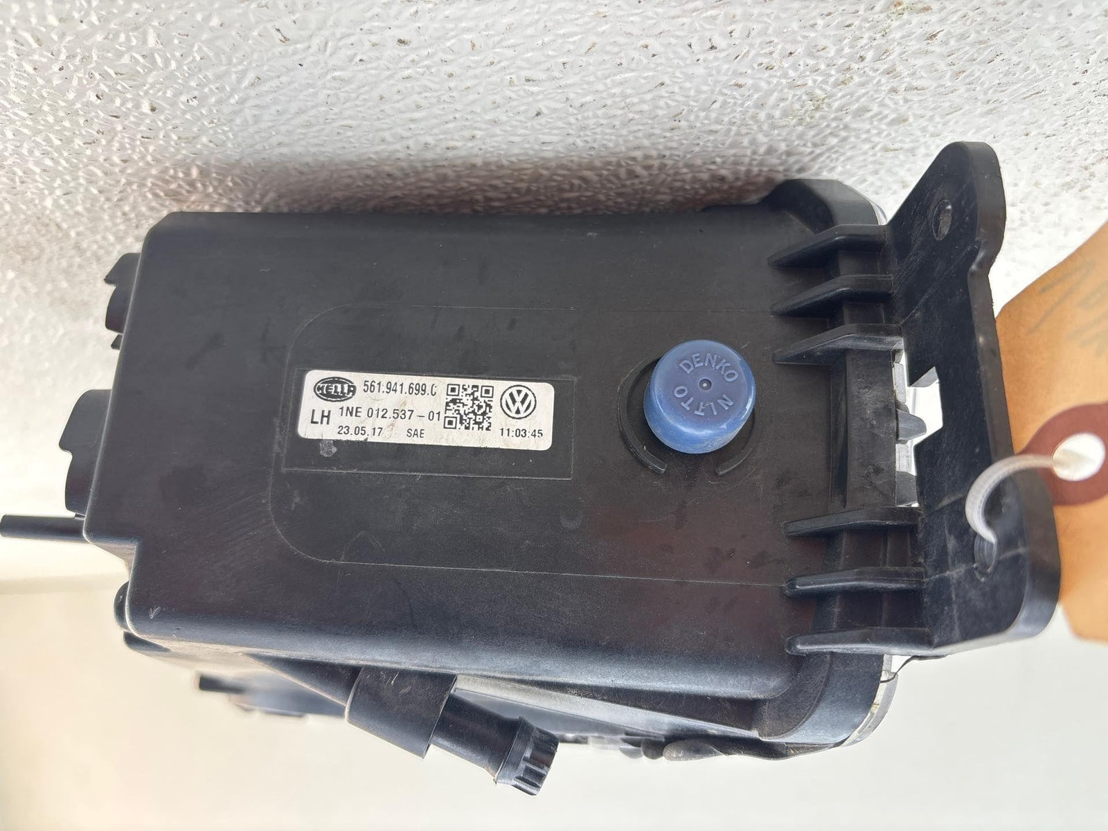 12-15 Volkswagen Passat. Fog Front Lamp. Left Side Clear Lens Halogen 561941699C