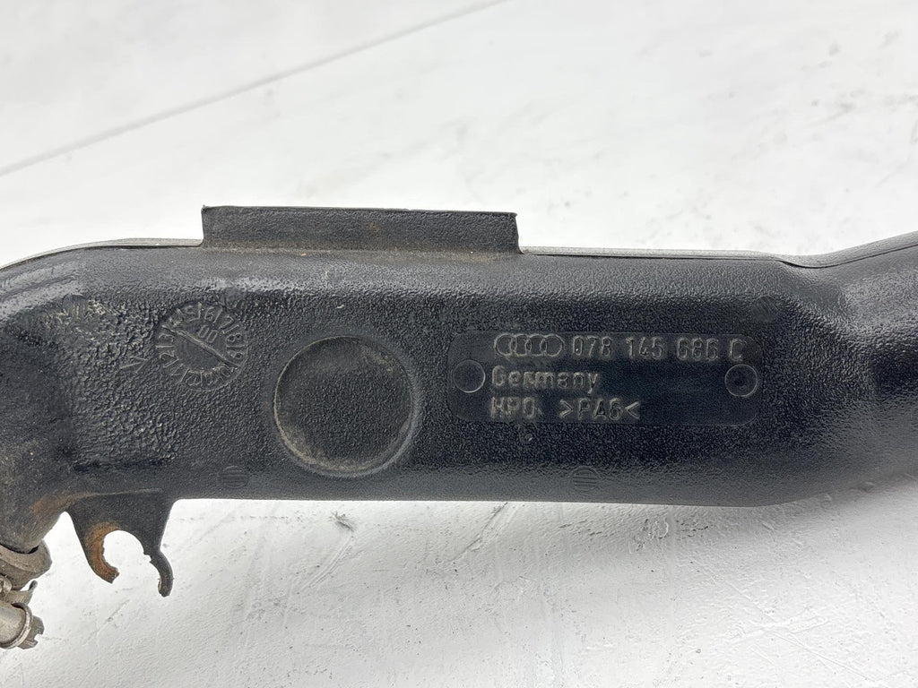 2000-2002 Audi S4 Right Intercooler Pipe Oem 078-145-686-G