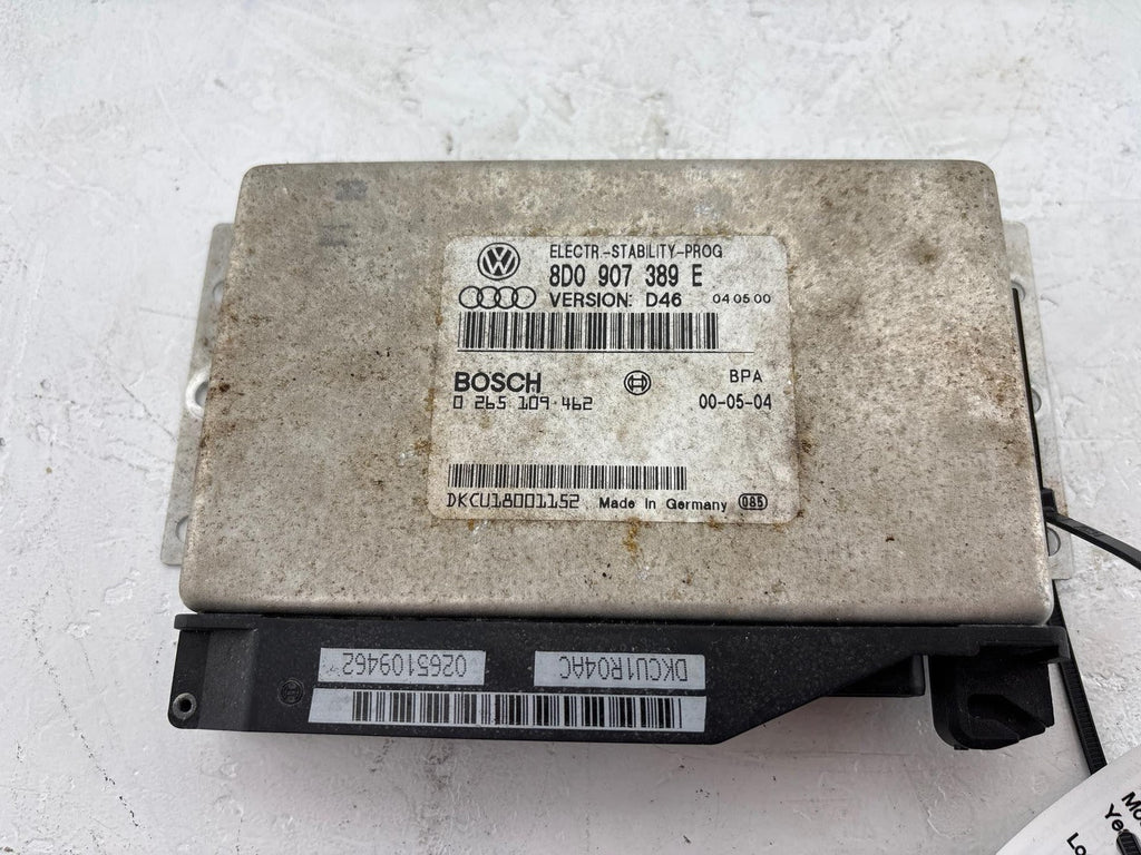 2000-2002 Audi S4 Abs Conrol Module Oem 8D0-907-389-E