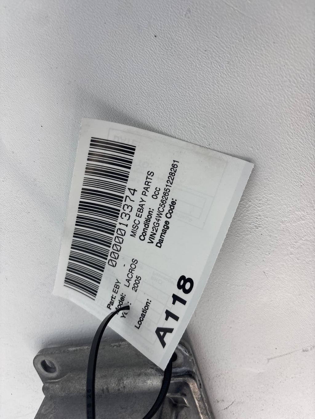 05-09 Buick Lacrosse Srs Module 15230584