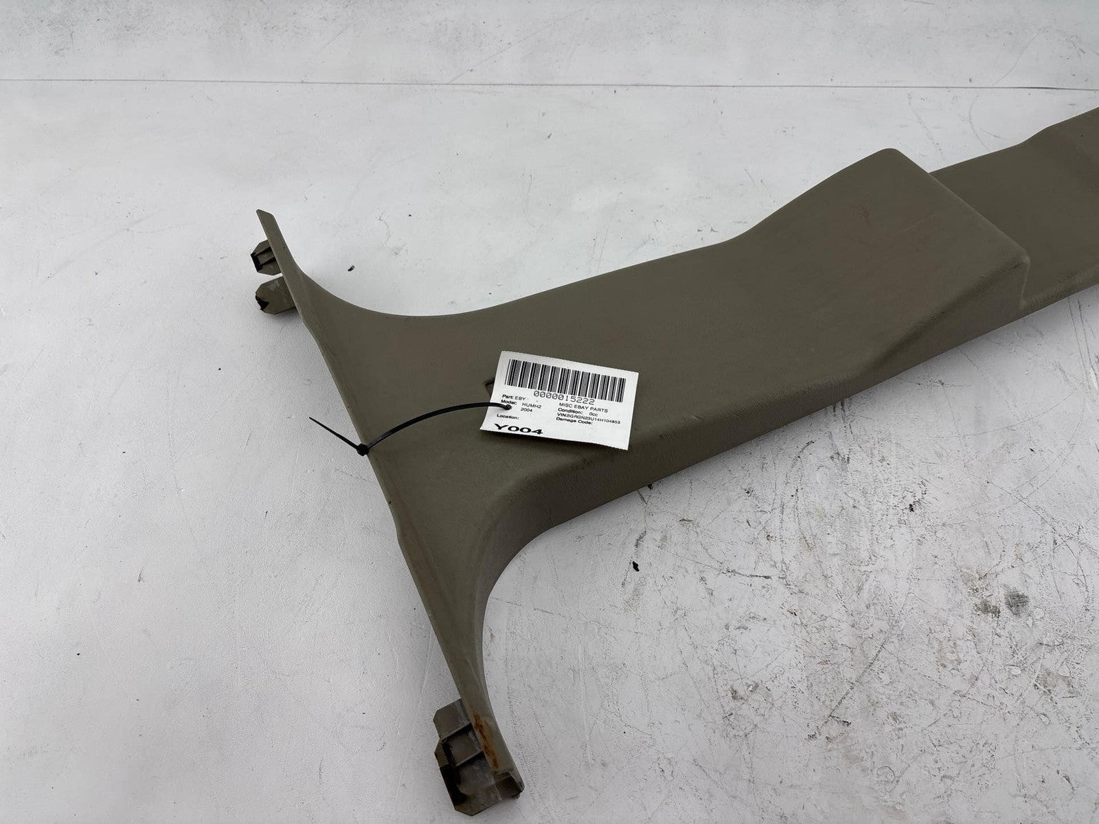 03-07 Hummer H2 Passenger Side Right Rh B Pillar Trim Panel Oem