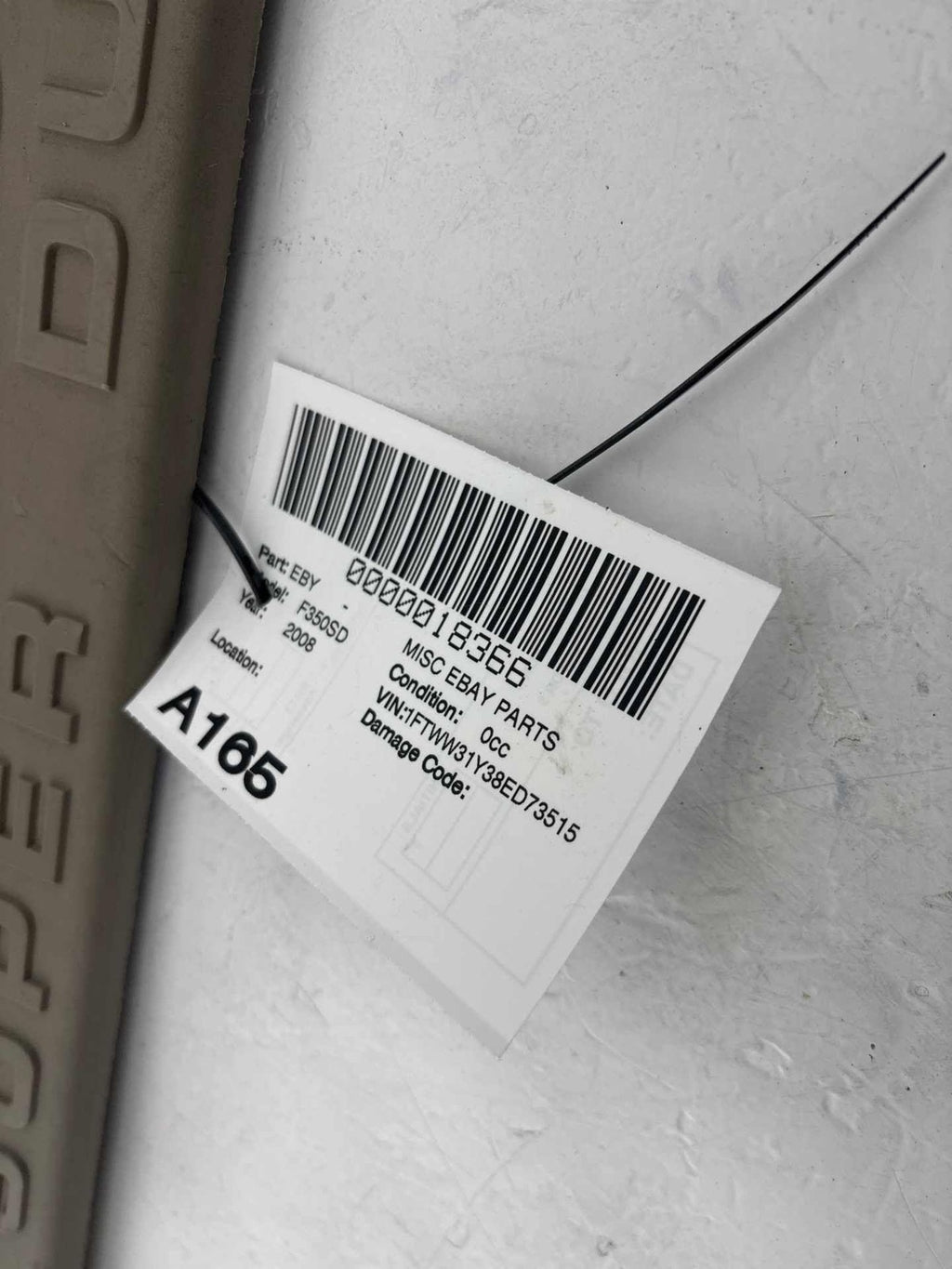 08-10 Ford F250 F350 Right Front Rocker Sill Trim Panel Oem