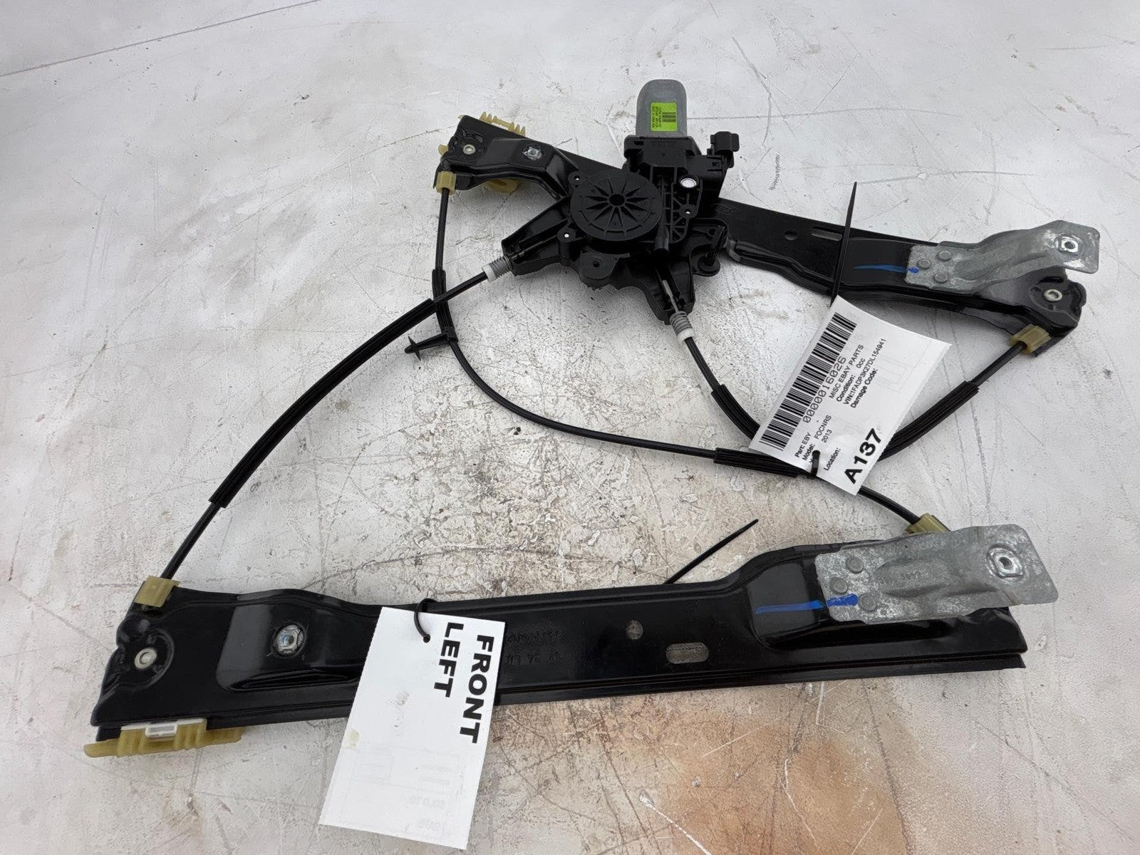 12-18 Ford Focus Front Left Window Regulator