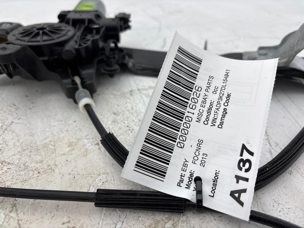 12-18 Ford Focus Front Left Window Regulator