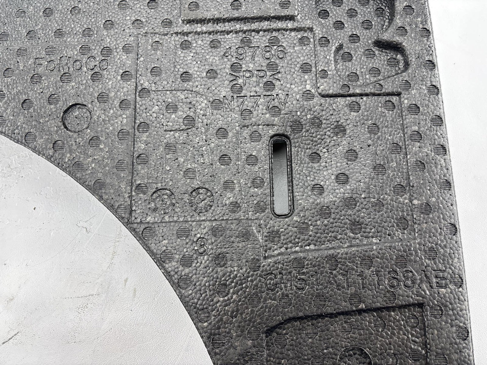 12-18 Ford Focus Rear Right Trunk Storage Organizer Foam Cover Panel OEM