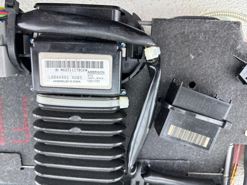 10-15 Jaguar Xf Front Right Seat Occupancy Pad & Heater Blower Motor Oem