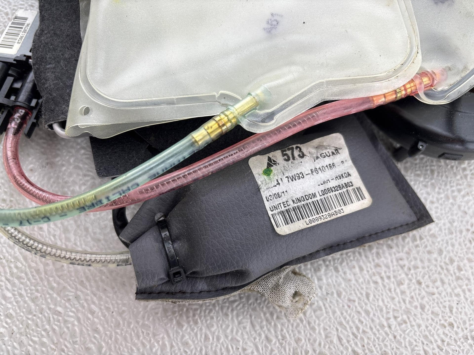 10-15 Jaguar Xf Front Right Seat Occupancy Pad & Heater Blower Motor Oem