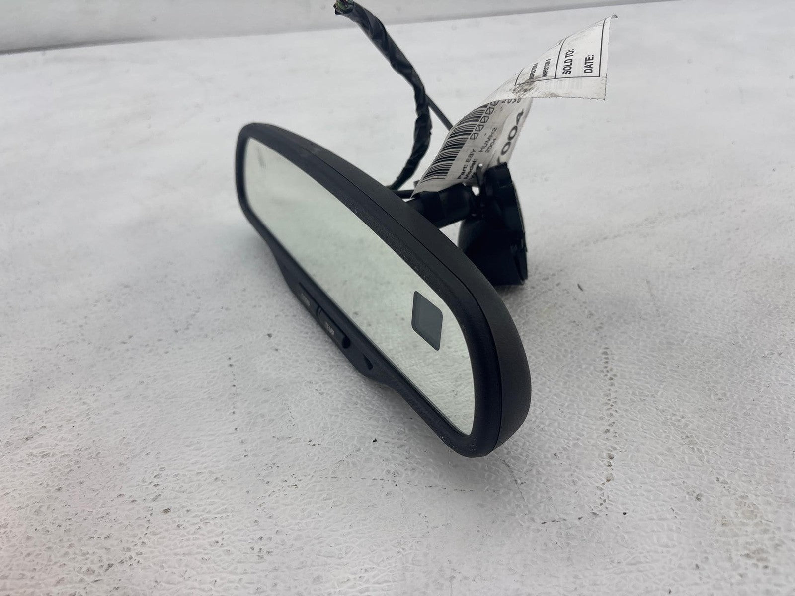 03-09 Hummer H2 Front Upper Interior Rear View Mirror Black Oem