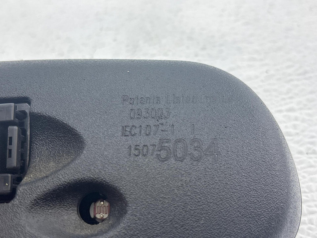 03-09 Hummer H2 Front Upper Interior Rear View Mirror Black Oem