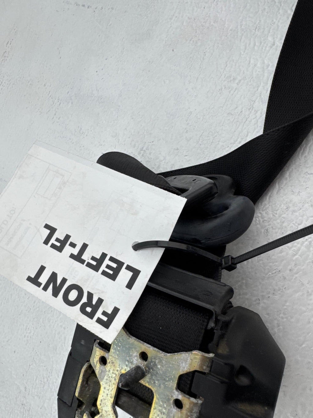 1998-2001 Porsche Boxster Front Left Driver Side Seat Belt Retractor OEM