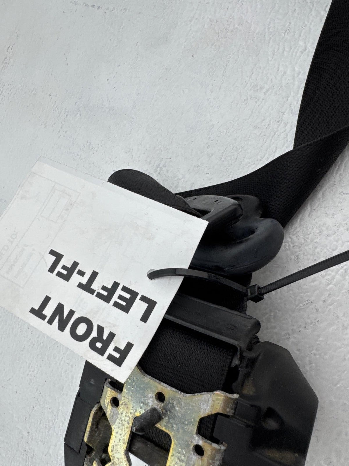 1998-2001 Porsche Boxster Front Left Driver Side Seat Belt Retractor OEM