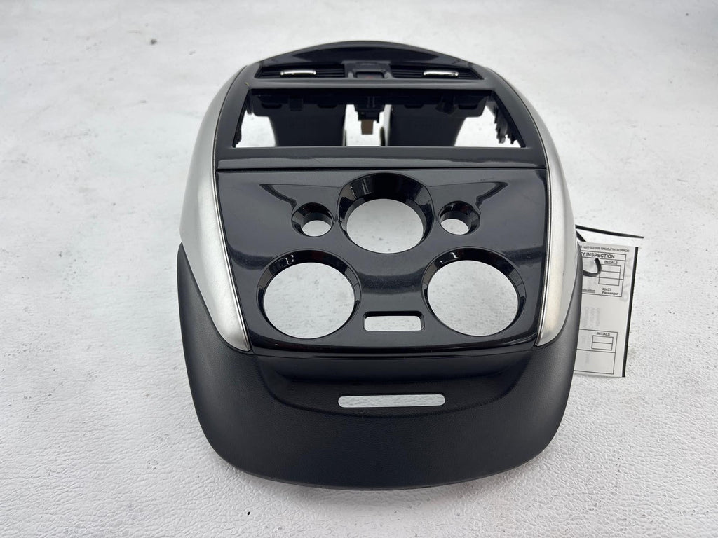 14-19 Nissan Versa Hatchback Center Dash Radio Bezel Climate Control Trim Oem