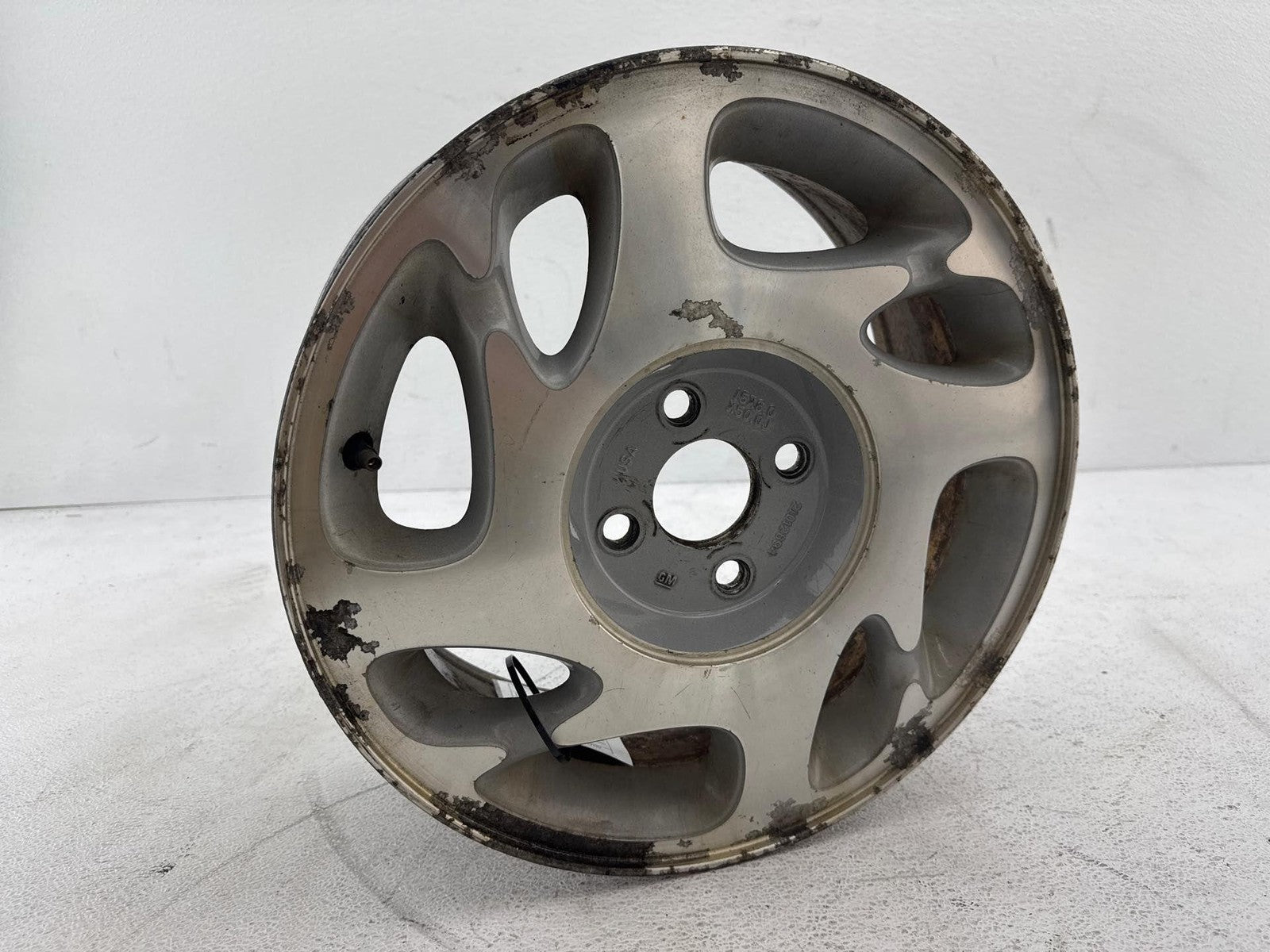 2000-2002 Saturn S Series Wheel Rim 15X6 Aluminum 8 Slot Oem