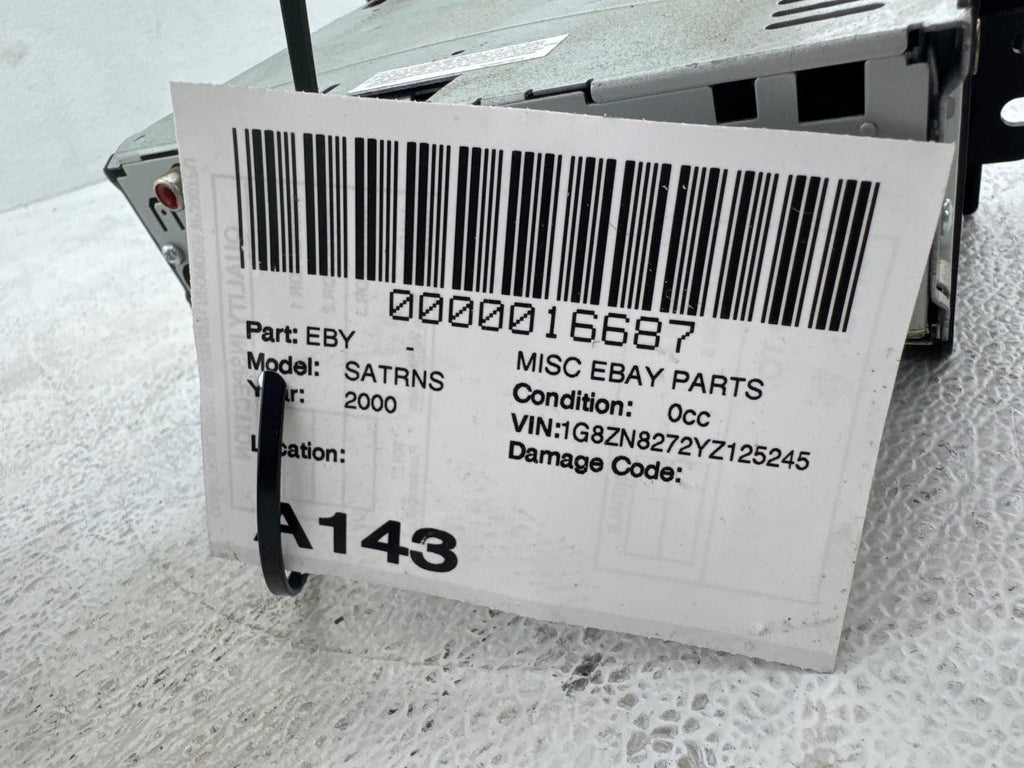 2000-2005 Saturn S-Series Am Fm Radio Cd Compact Disc Player Stereo Oem