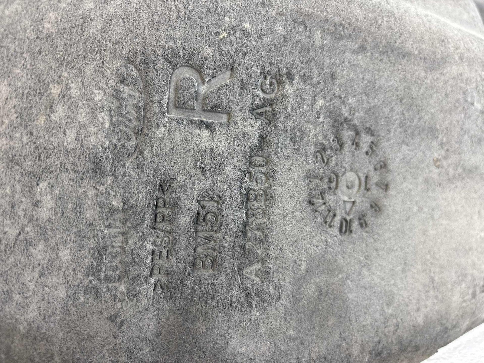 16-18 Ford Focus Rs Rear Right Inner Fender Liner Oem