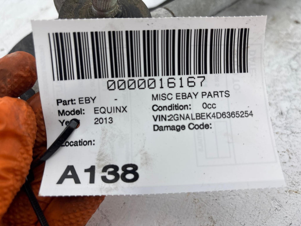 10-17 Chevrolet Equinox Windshield Wiper Linkage & Motor OEM