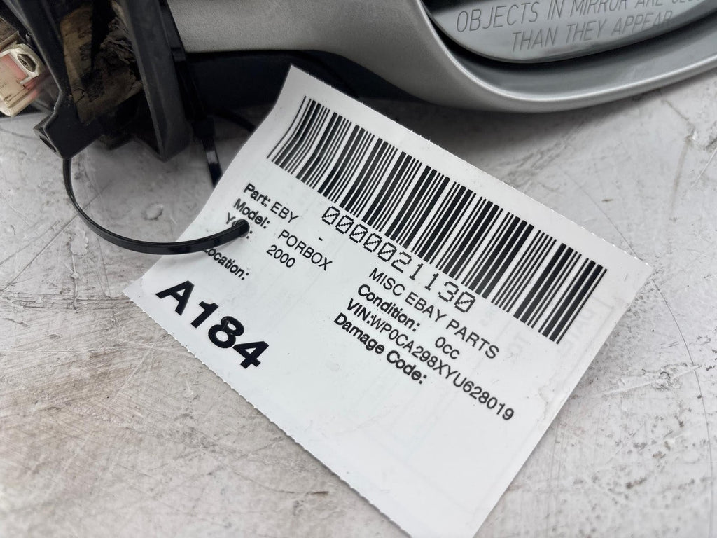 1997-2004 Porsche Boxster Right Passenger Side Rear View Door Mirror OEM