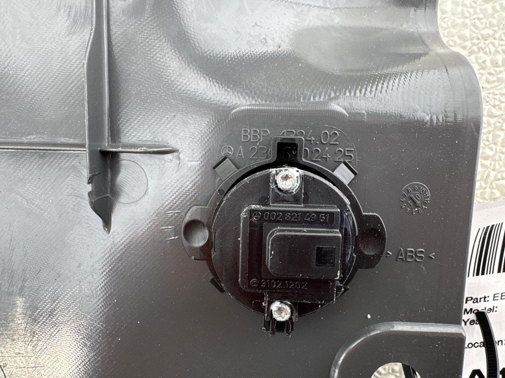 03-12 Mercedes SL600 Rear Trunk Lid Latch Trim Cover 2306902425 OEM