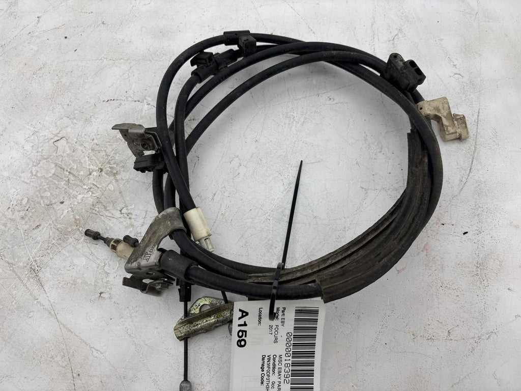 12-18 Ford Focus RS rear parking brake cable lines left & right assembly OEM