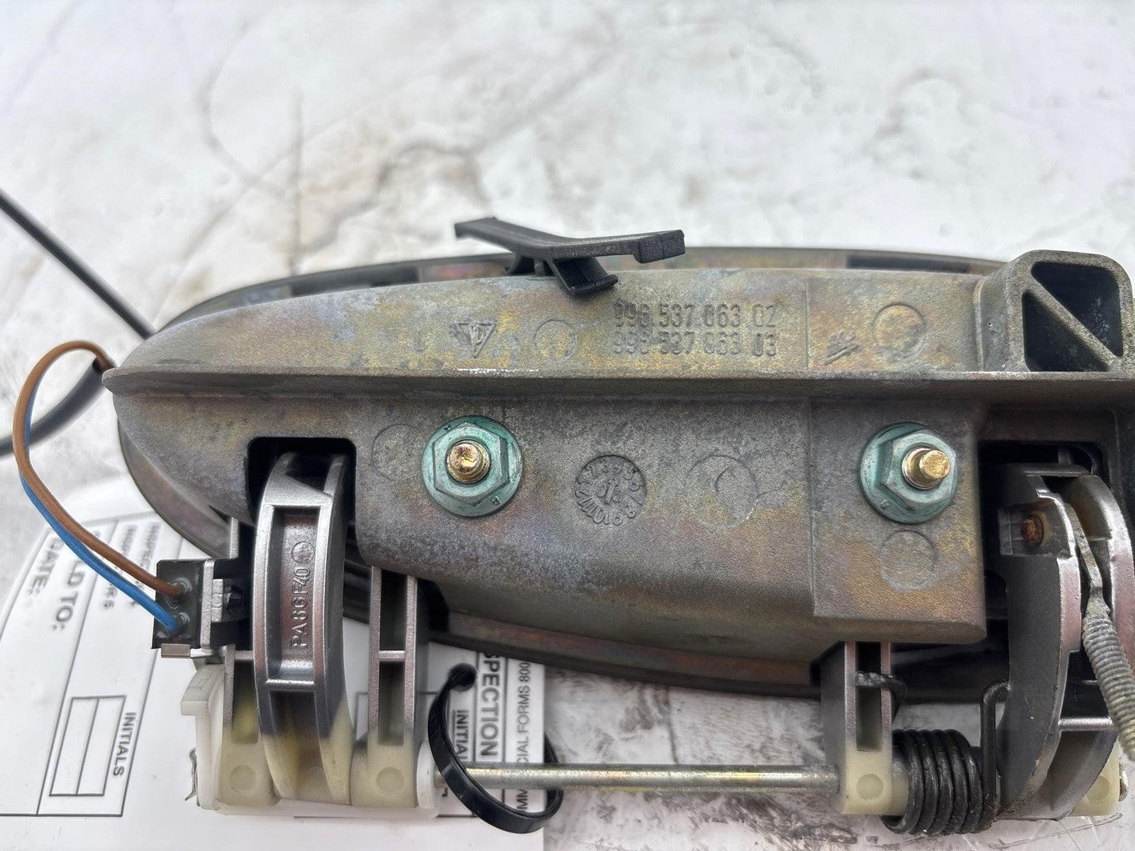 2000-2004 Porsche Boxster Front Left Driver Side Exterior Door Handle OEM