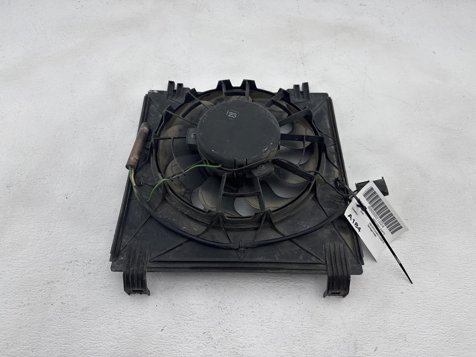 1997 - 2004 Porsche Boxster Radiator Right Cooling Fan Shroud Assembly OEM