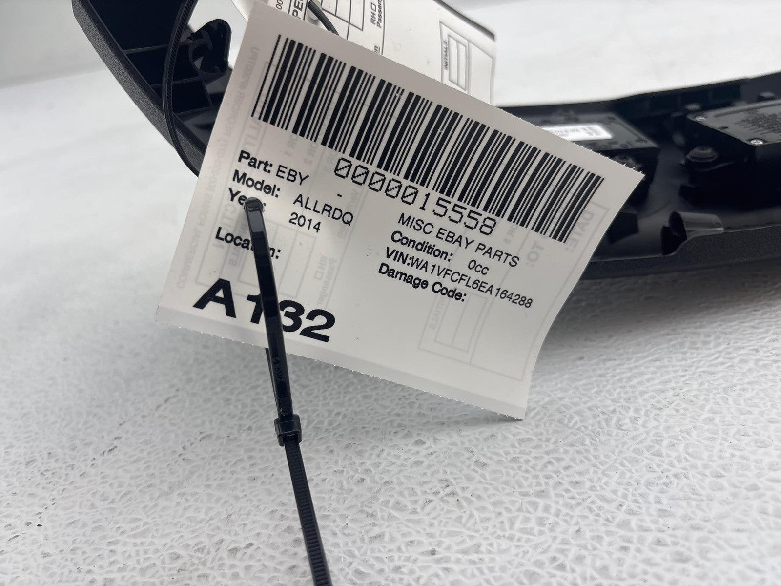 13-16 Audi A4 Allroad Front Passenger Seat Adjustment Switches W/Trim Cover Oem