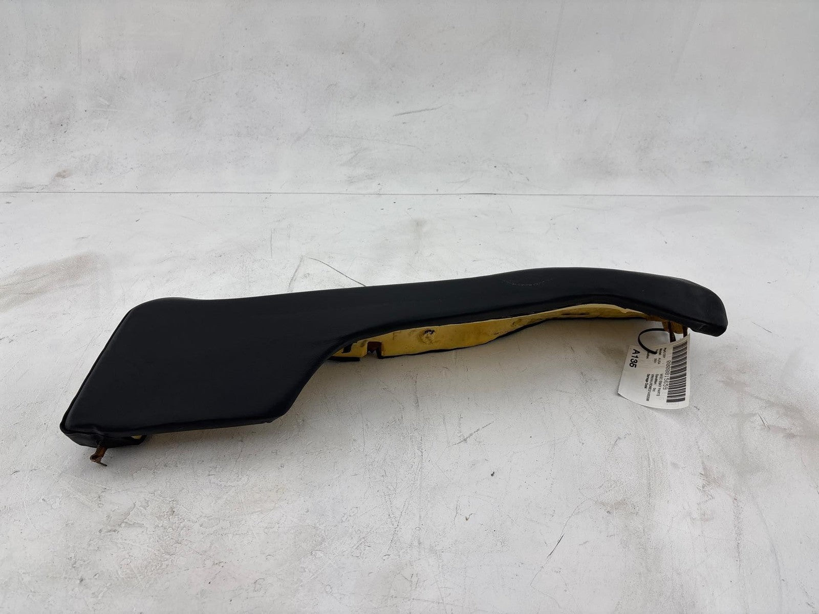 2000-2002 Audi S4 Rear Left Seat Leather Black Bolster Cover Oem
