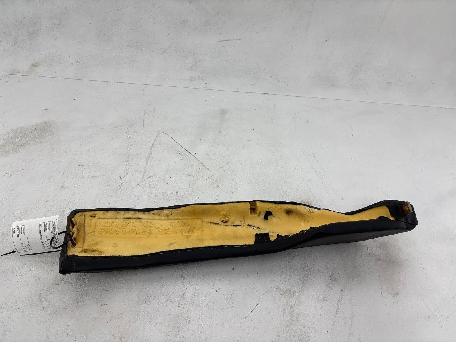 2000-2002 Audi S4 Rear Left Seat Leather Black Bolster Cover Oem