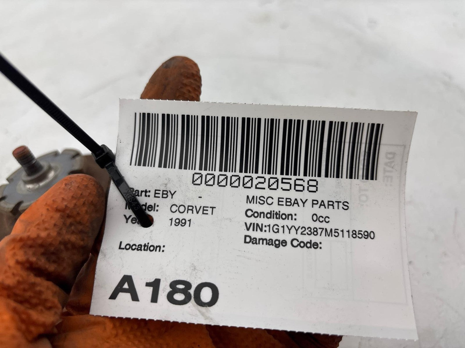 1990-2004 Chevrolet Corvette Engine Cooling Fan Motor Oem