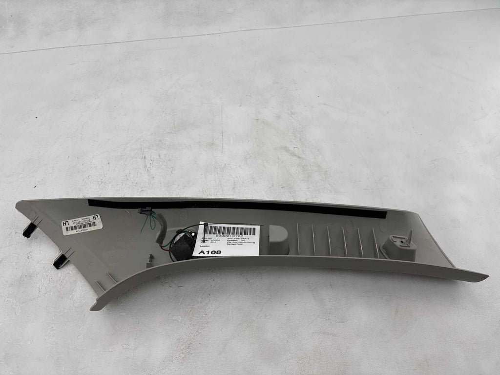07-17 Gmc Acadia Front Left Driver Side Upper A Pillar Trim Cover 23426713