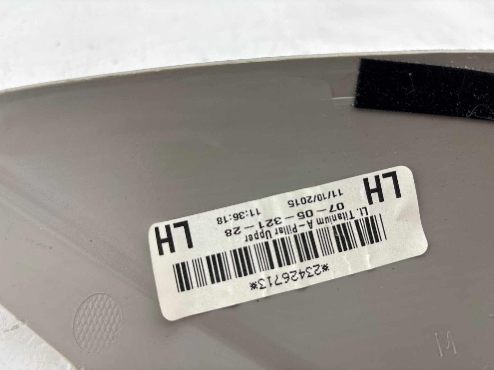 07-17 Gmc Acadia Front Left Driver Side Upper A Pillar Trim Cover 23426713