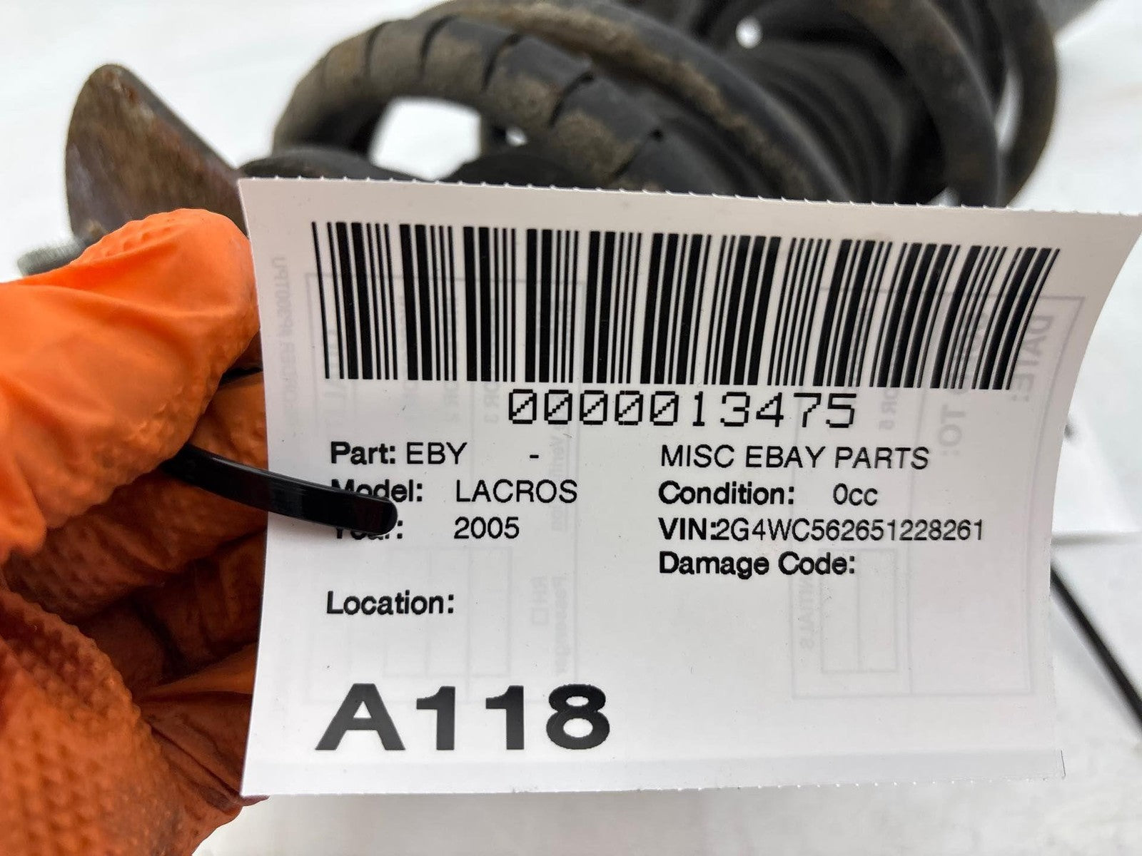 05-09 Buick Lacrosse Front Left Driver Side Strut Shock Assembly W/Coil Spring