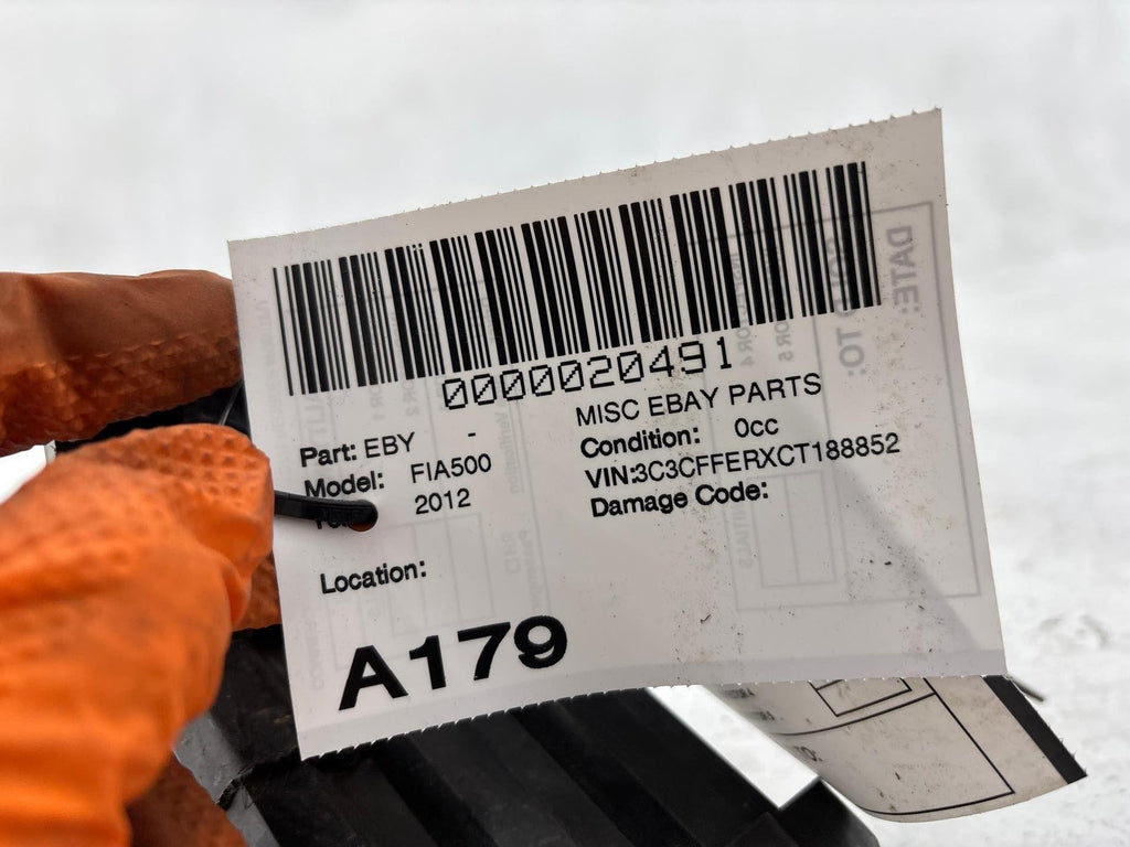 12-17 Fiat 500 Front Right Lower Bumper Impact Absorber Fiat 68071436Ab