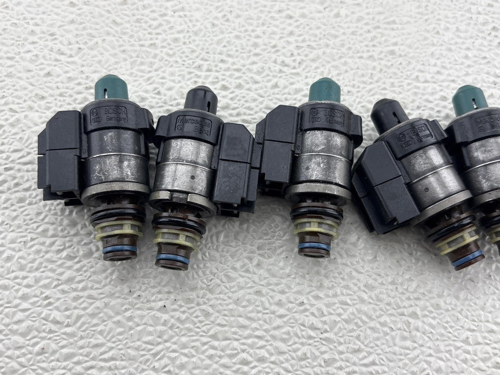 09 Mercedes W212 E250 Gl450 C300 Cl550 Transmission Solenoid Valve Set Of 7