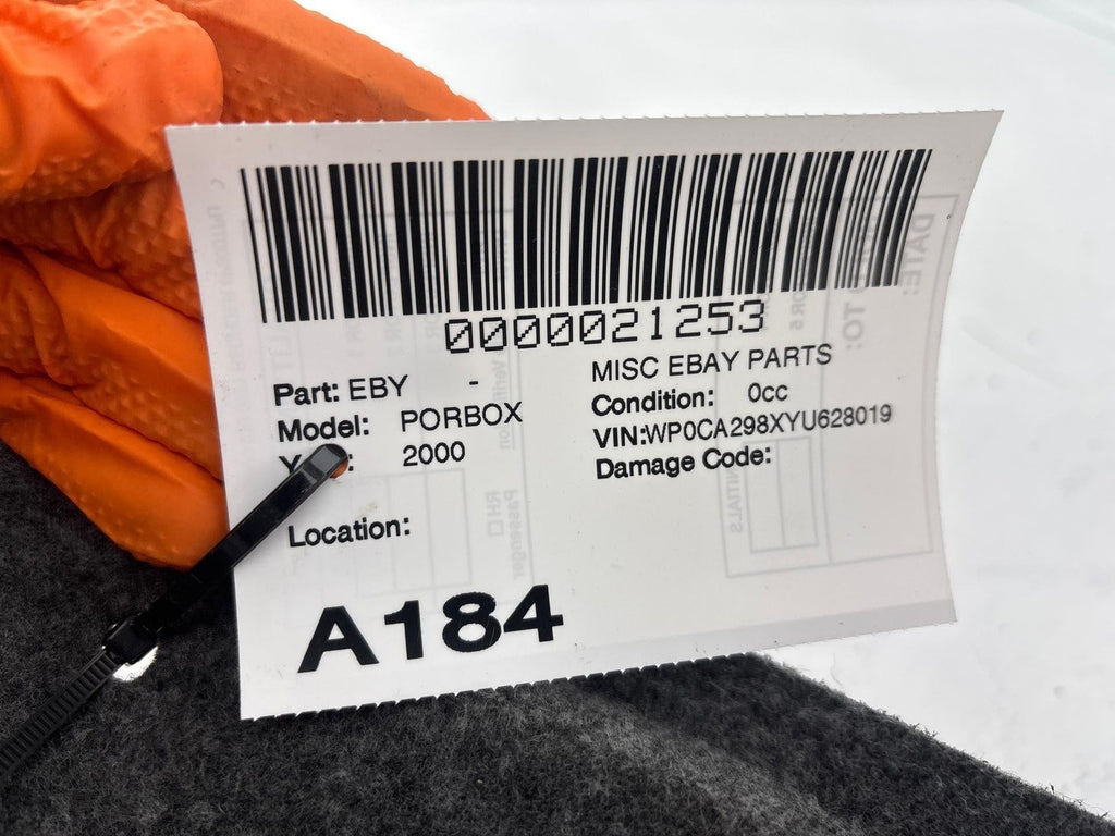 1997-2000 Porsche Boxster 986 Rear Luggage Compartment Lining OEM