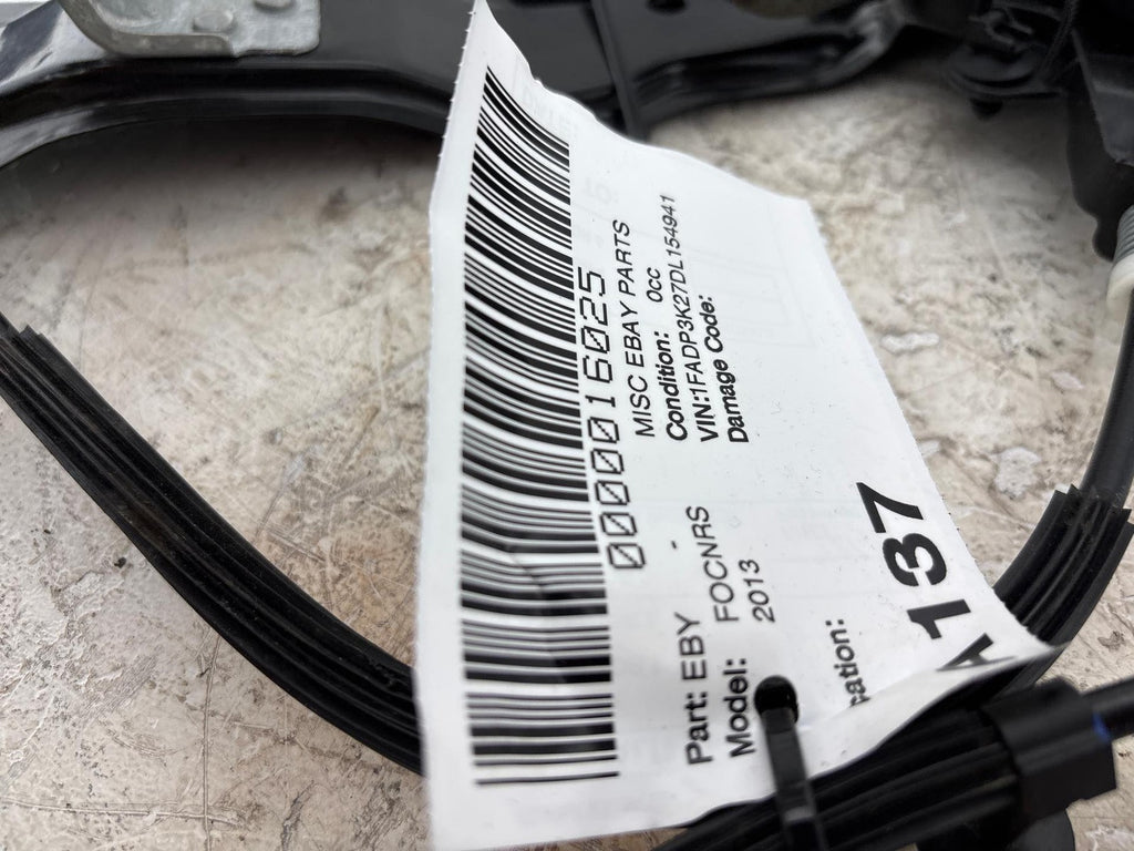 12-18 Focus W/O Anti-Pinch Electric Front Right Window Regulator