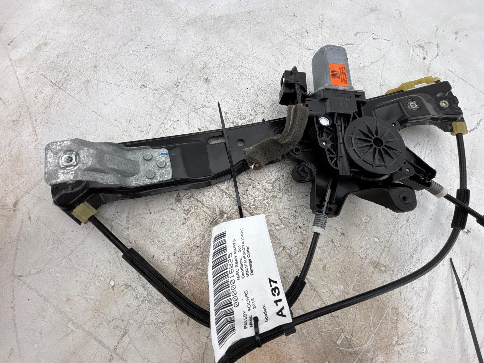 12-18 Focus W/O Anti-Pinch Electric Front Right Window Regulator