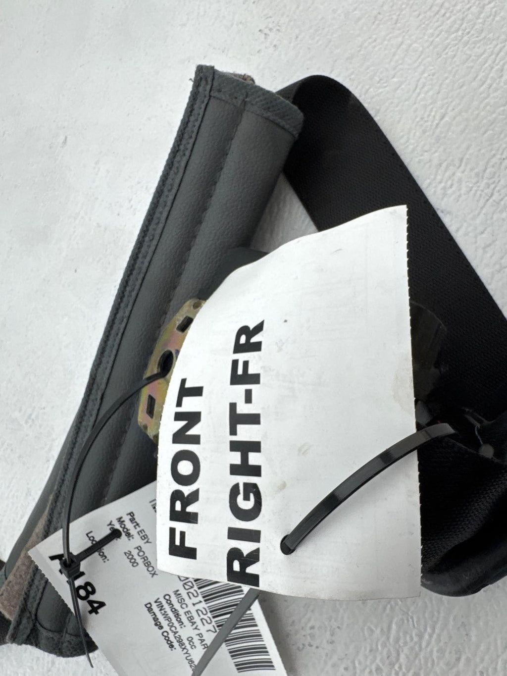 2000 - 2001 Porsche Boxster Front Right Seat Belt Retractor OEM