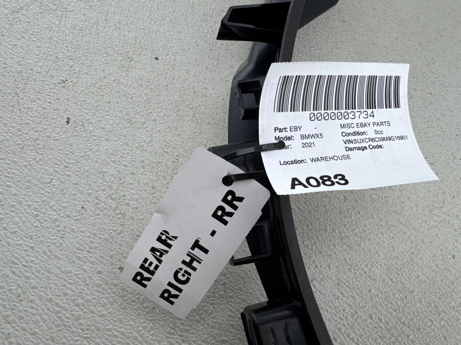 19-25 Bmw G05 X5 Rear Right Passenger Door Sill Scuff Plate Cover Oem