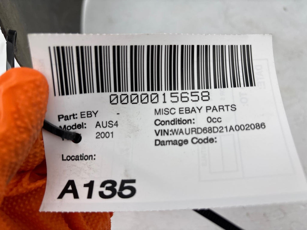 2000-2002 Audi S4 Front Right Inner Fender Liner Oem 8D0-821-172-G