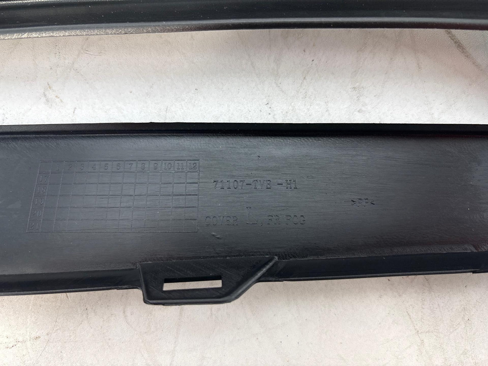 18-20 Honda Accord Front Bumper Fog Light Lamp Bezel Cover Trim Lh &Rh W/ Wiring