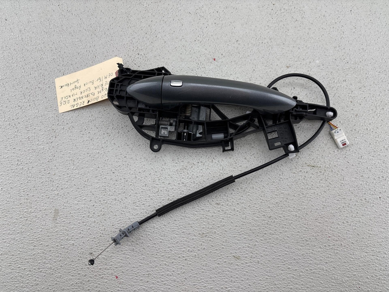 18-20 Buick Regal Front Right Passenger Side Exterior Door Handle Oem