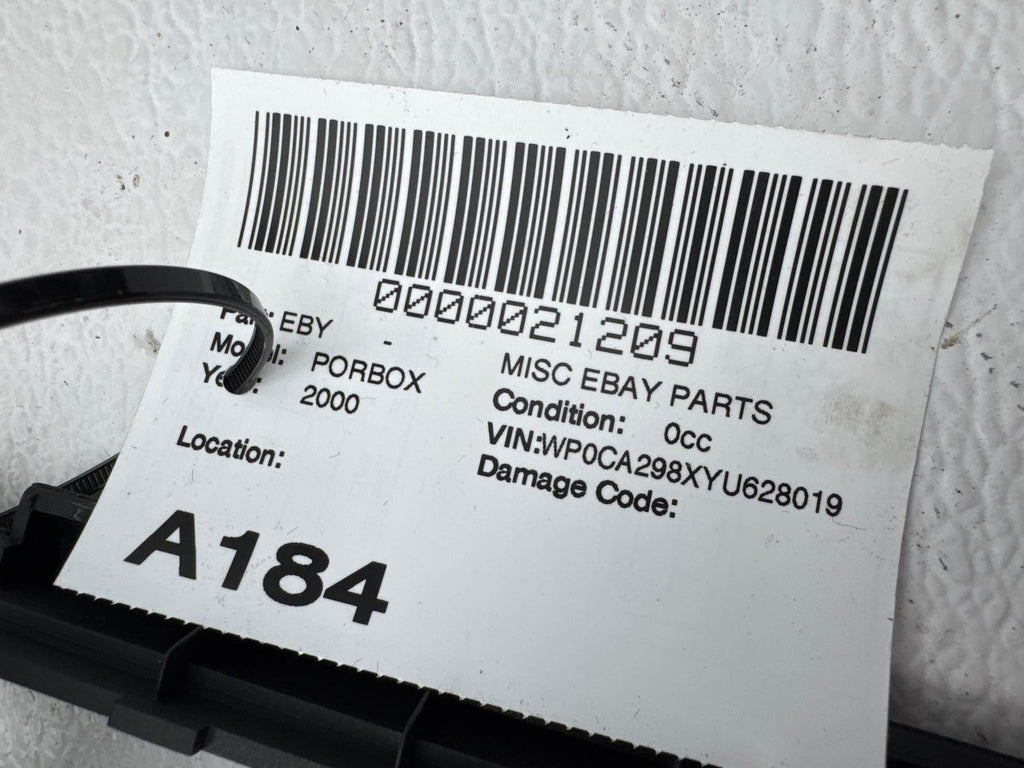 19997 - 2002 Porsche Boxster 986 Center Dash Trim Bezel Air Vent Grille OEM